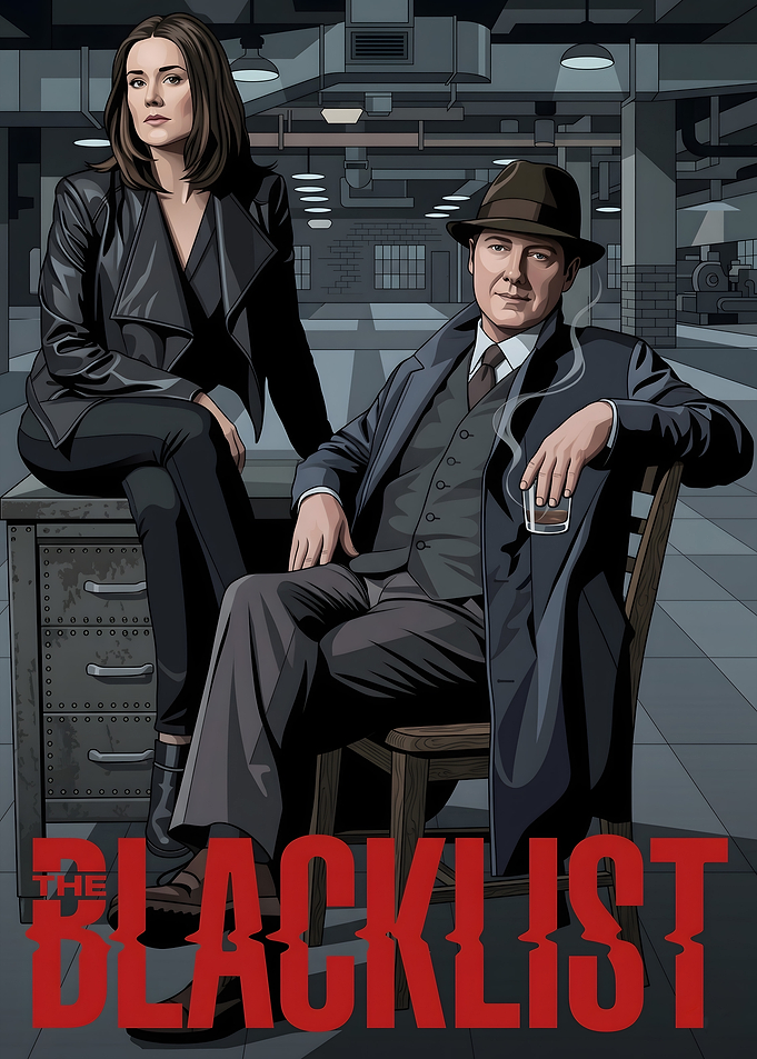 The Blacklist Raymond Reddington and Elizabeth Keen