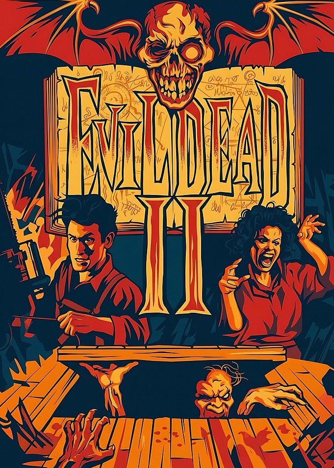 Evil Dead 2 Movie Poster
