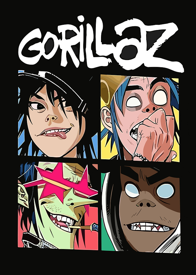 Gorillaz Band music