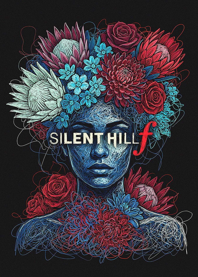 Silent Hill f Floral Portrait