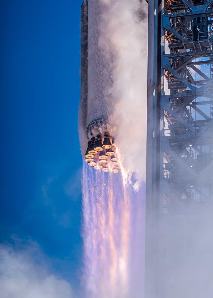 SpaceX Starship Clearing the Tower | Flight 12