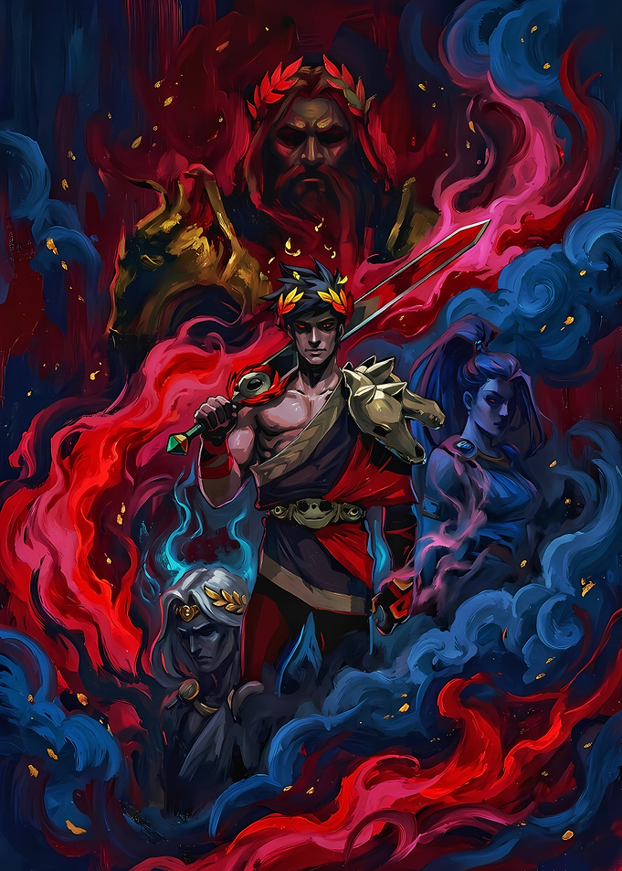 Hades Game Character Art
