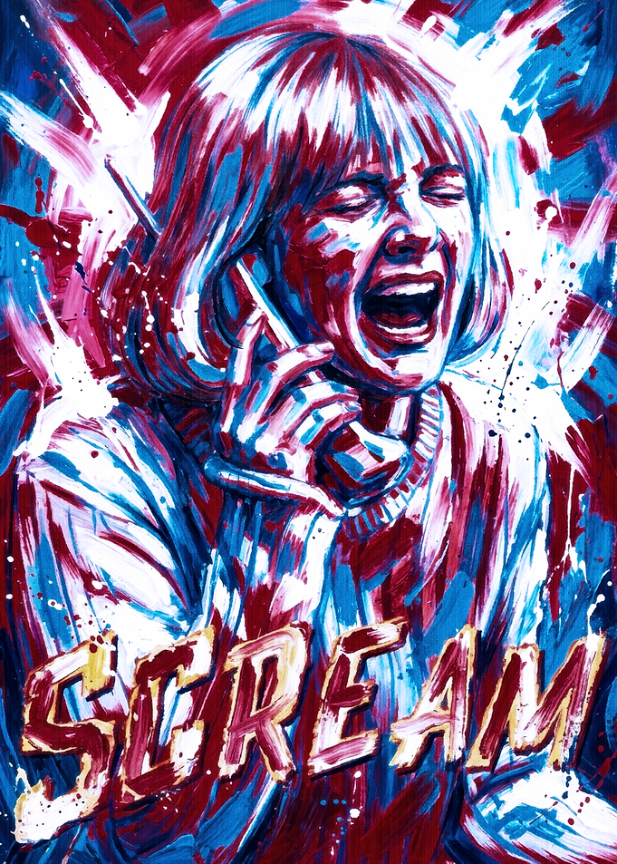 Scream Movie Poster Art
