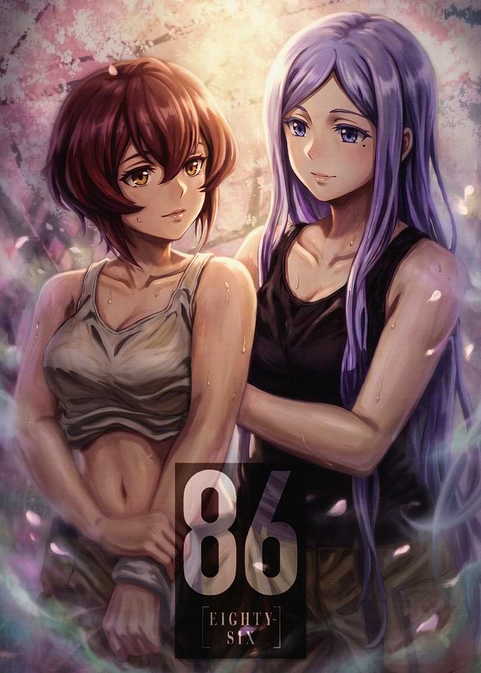 Anju and Kurena from 86 Eighty-Six