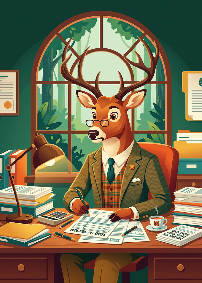 Tax Season Deer