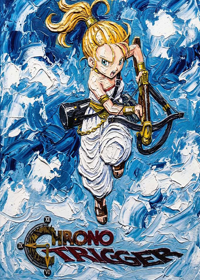 Chrono Trigger Lucca Oil Painting