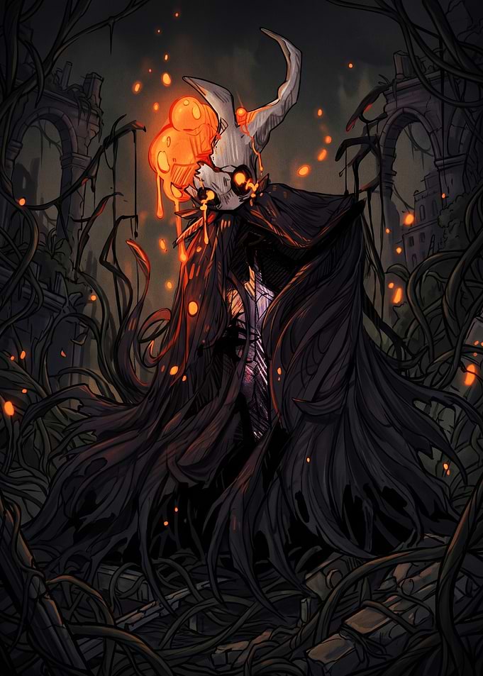 Hollow Knight Broken Vessel Fan Art