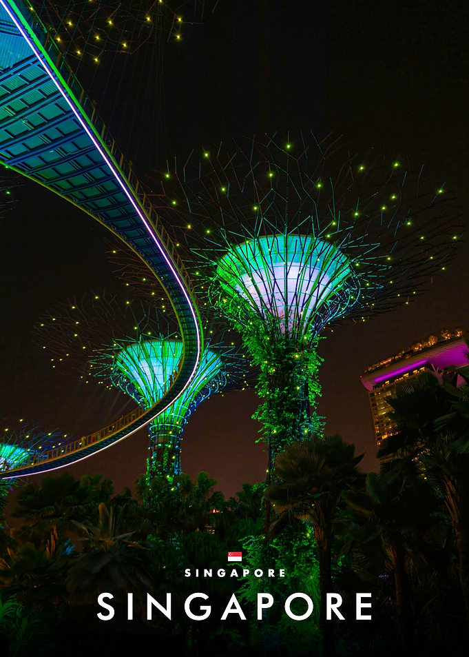 Singapore Gardens by the Bay Night