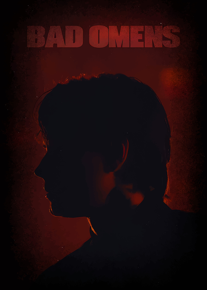 Bad Omens Minimalist Silhouette Poster