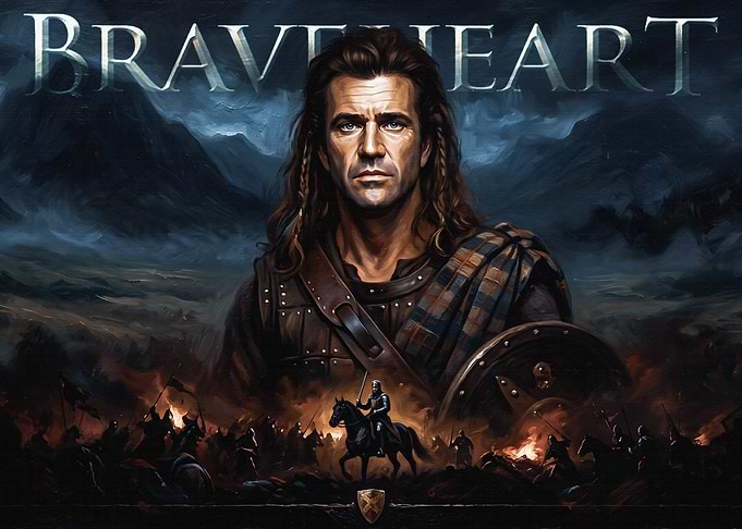 Braveheart William Wallace Movie Poster