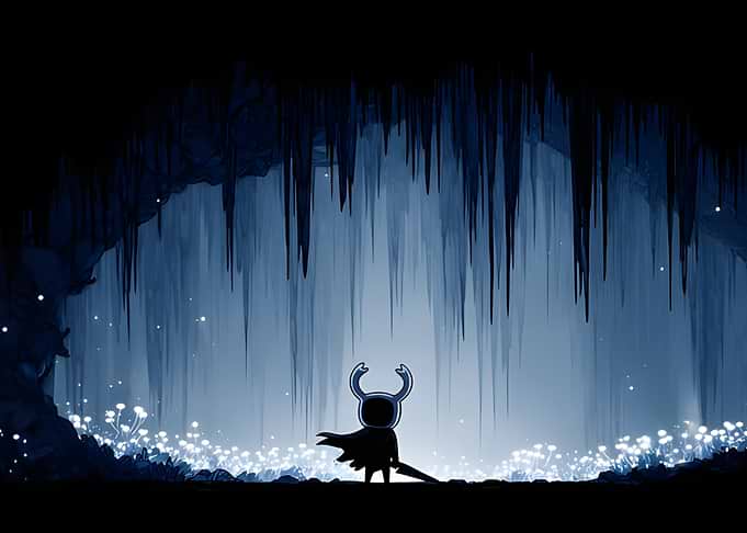 The Knight in Blue Cavern
