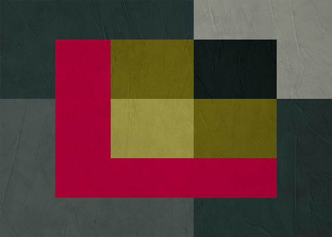Minimalist Geometric Abstract Composition