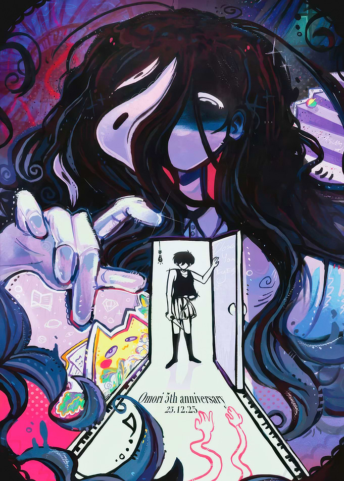 Omori 5th Anniversary Commemorative Illustration