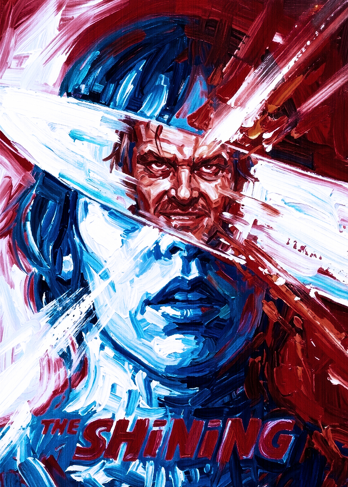 The Shining Jack Torrance Oil Painting