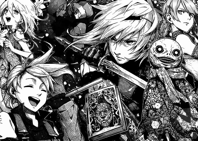 Nier Replicant Manga Style Illustration