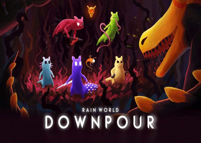 Rain World Downpour Game Poster