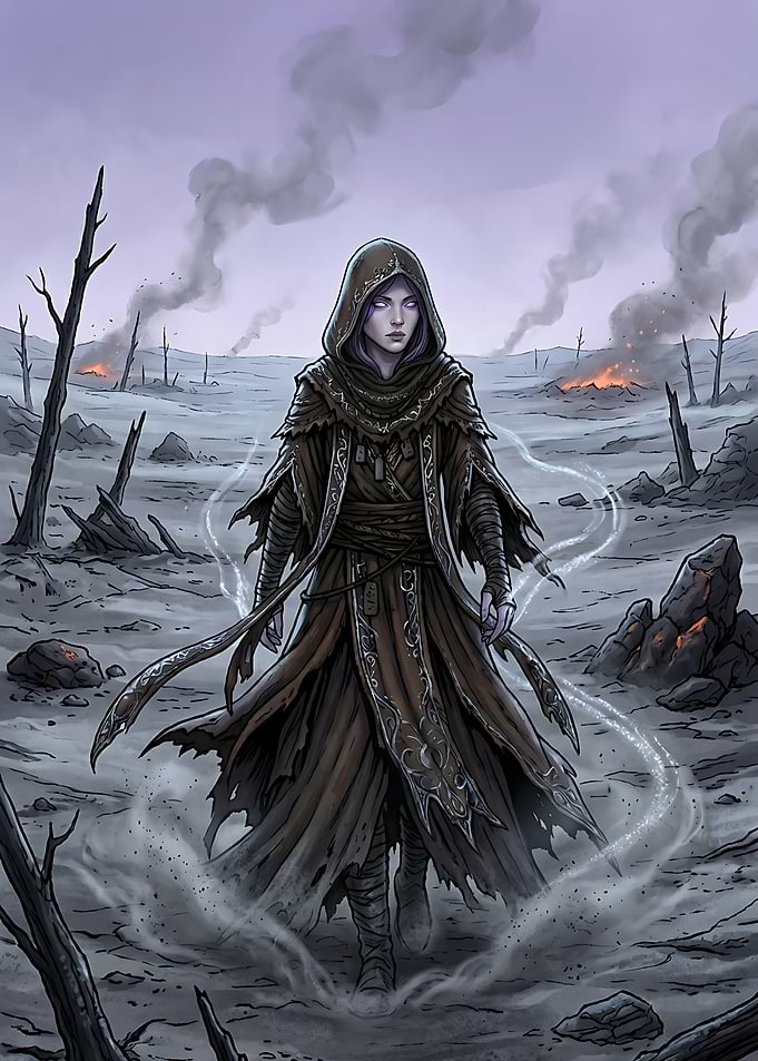 Through the Ashen Wastes