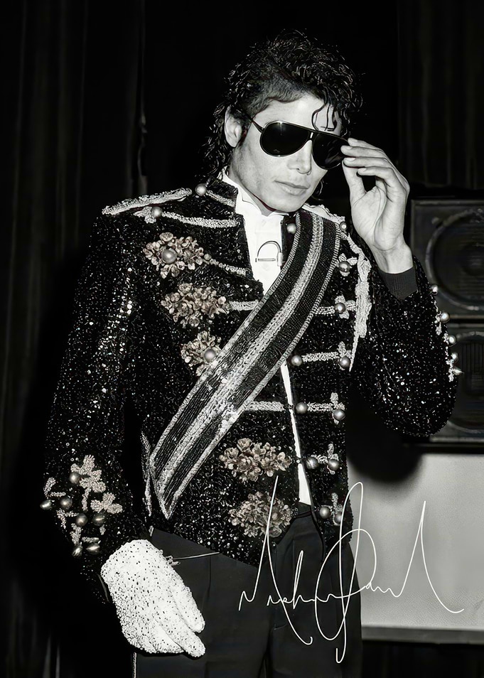 Michael Jackson Iconic Portrait