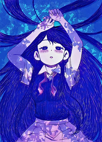 Mari from Omori in Blue