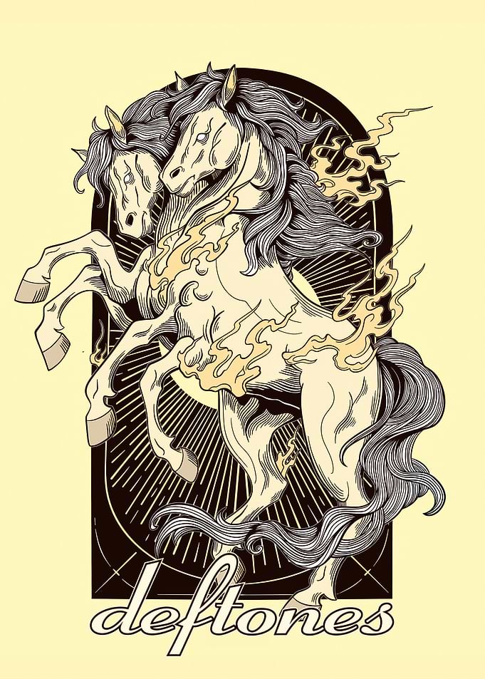 Deftones White Pony Illustration