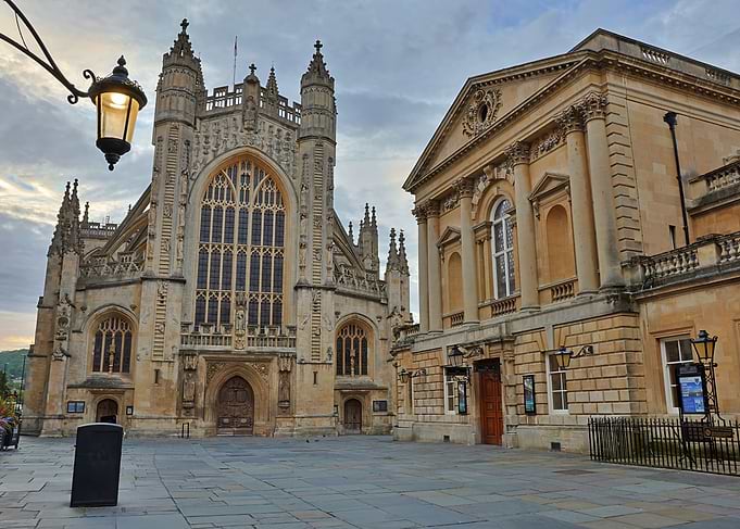 Bath Abbey and Roman Baths Exterior