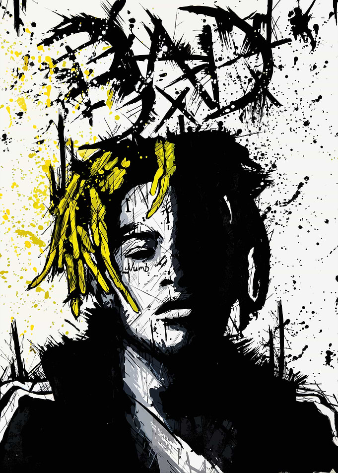 XXXTentacion BAD Vibes Forever Portrait