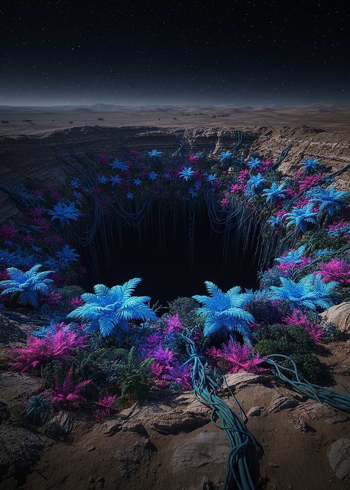 The Void's Emerald Throat