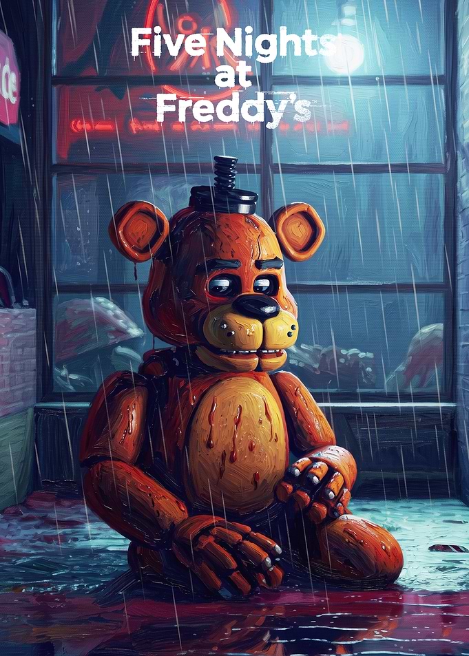 Five Nights at Freddy's Rainy Poster