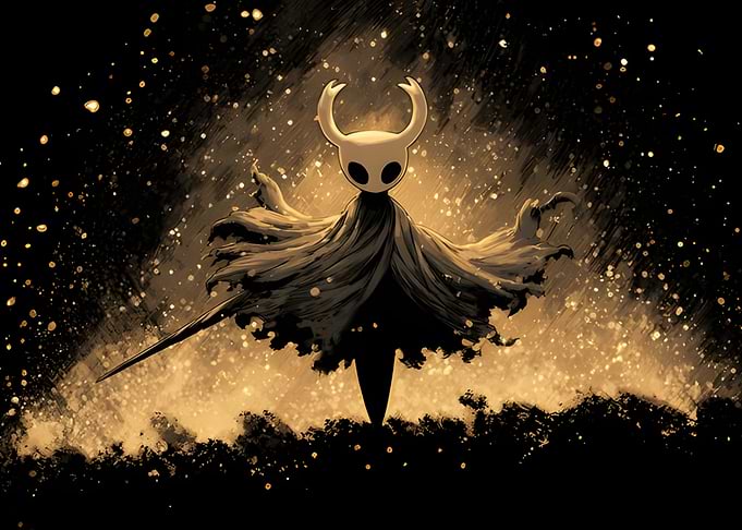 The Knight from Hollow Knight