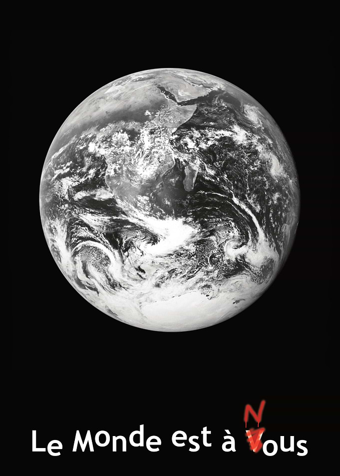 Le Monde est à Vous Earth Poster