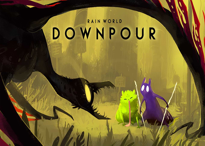 Rain World Downpour Game Art