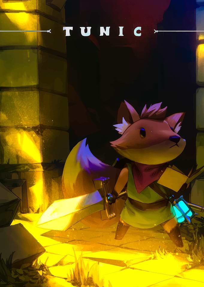 Tunic Video Game Fox Hero