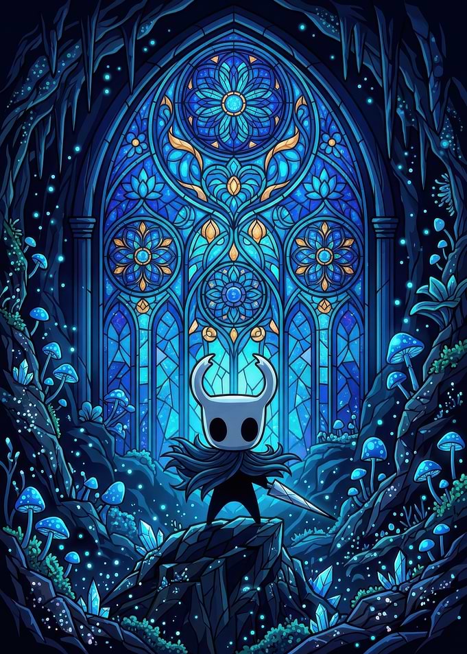 Hollow Knight Stained Glass Cave