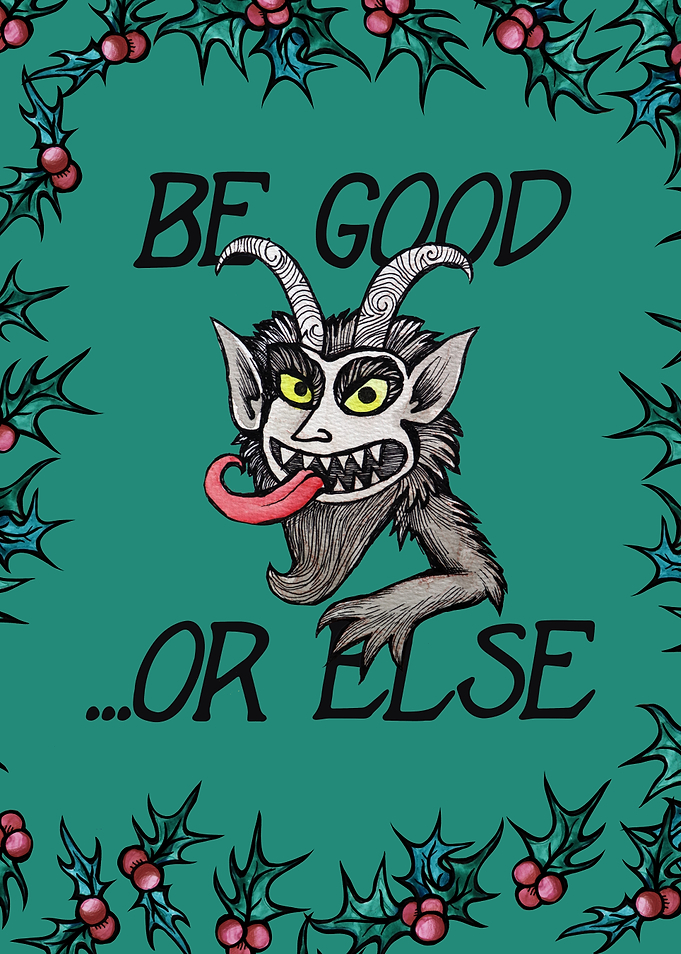 Krampus Be Good Or Else Poster