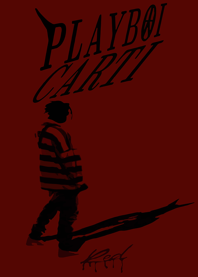 Playboi Carti Whole Lotta Red Poster