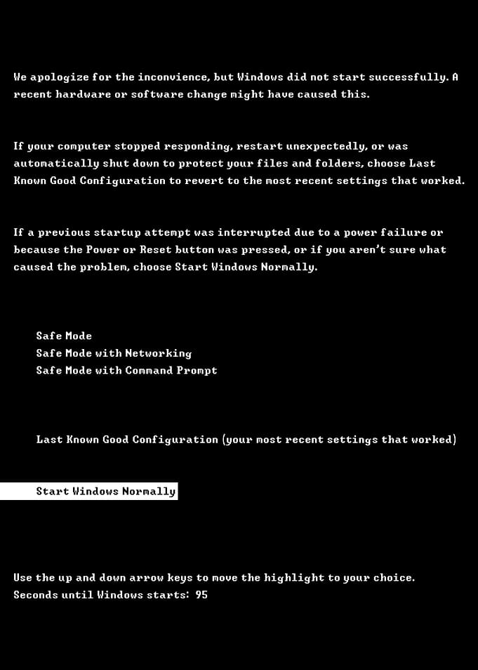 Critical Failure