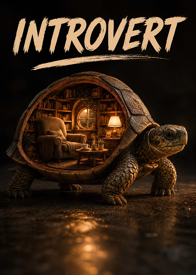 Introvert Turtle Library Shell