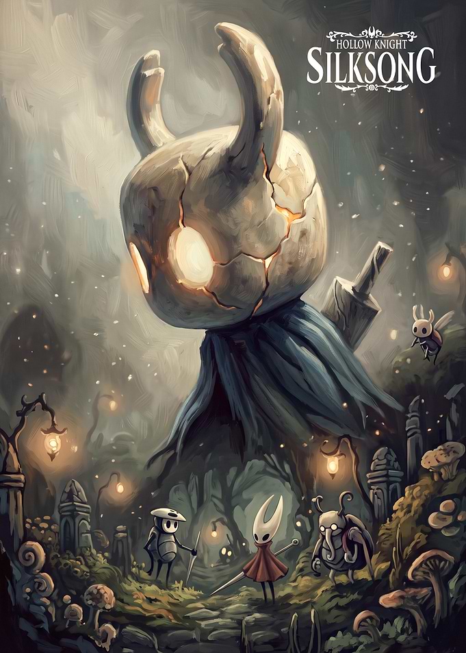 Hollow Knight Silksong Fan Art