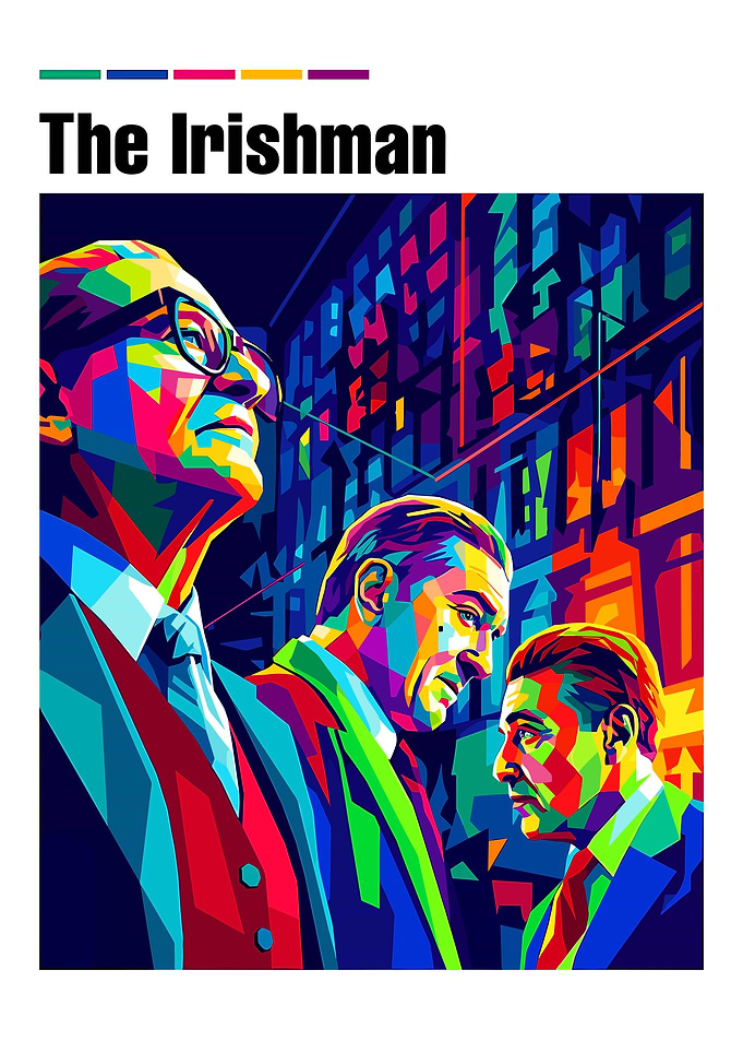 The Irishman Pop Art Poster