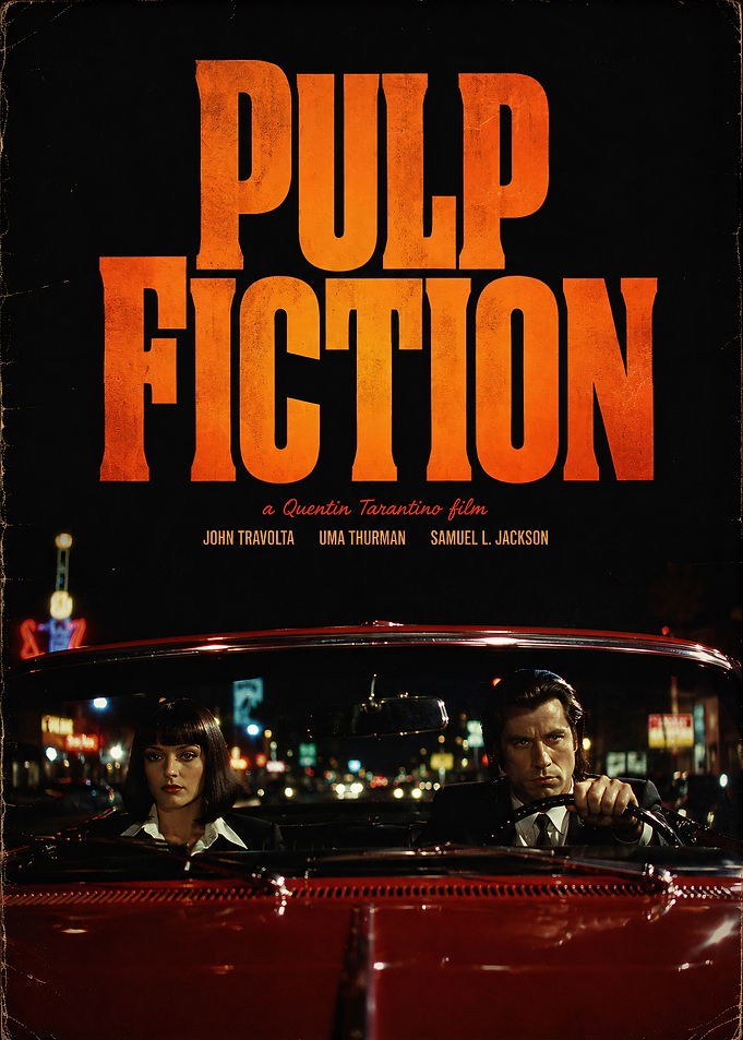 Pulp Fiction Movie Poster