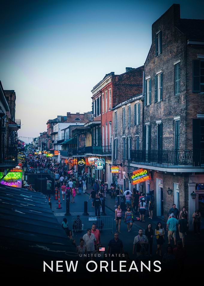 Bourbon Street New Orleans Nightlife