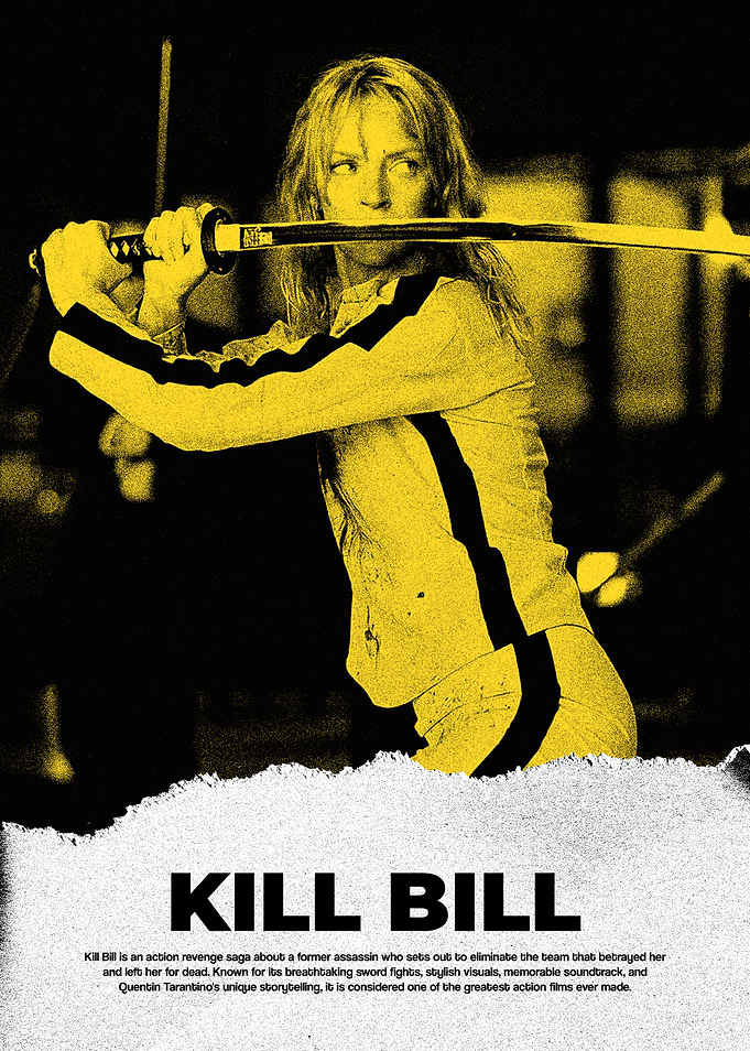 Kill Bill The Bride Poster
