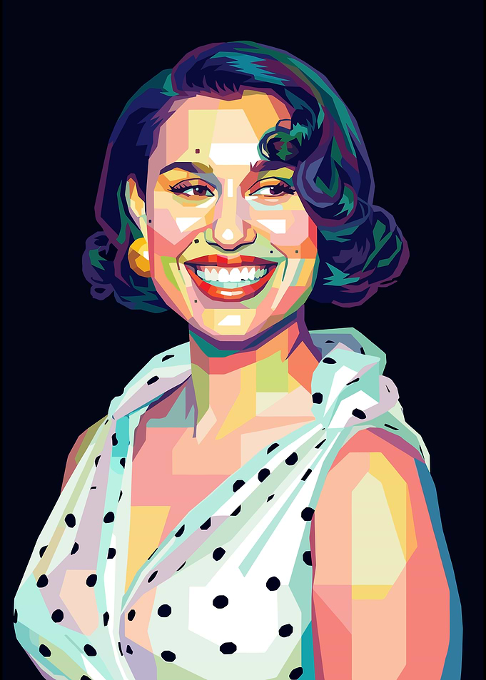 Raye Pop Art Portrait