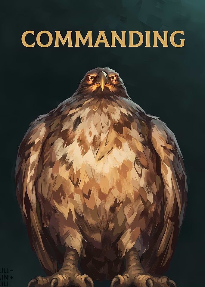 Commanding Eagle Portrait