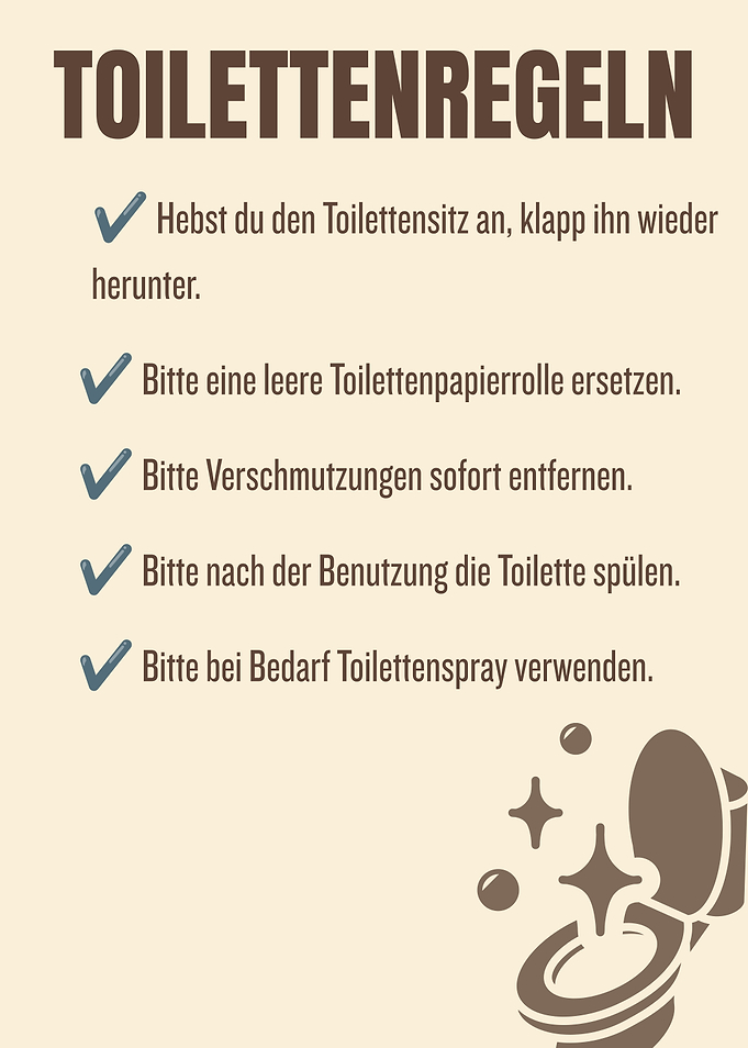 German Toilet Rules Bathroom Toilet Rules German Sign