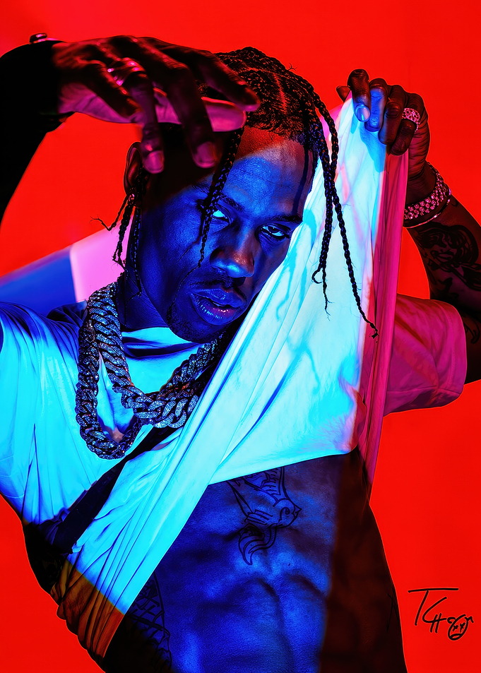 Travis Scott Portrait