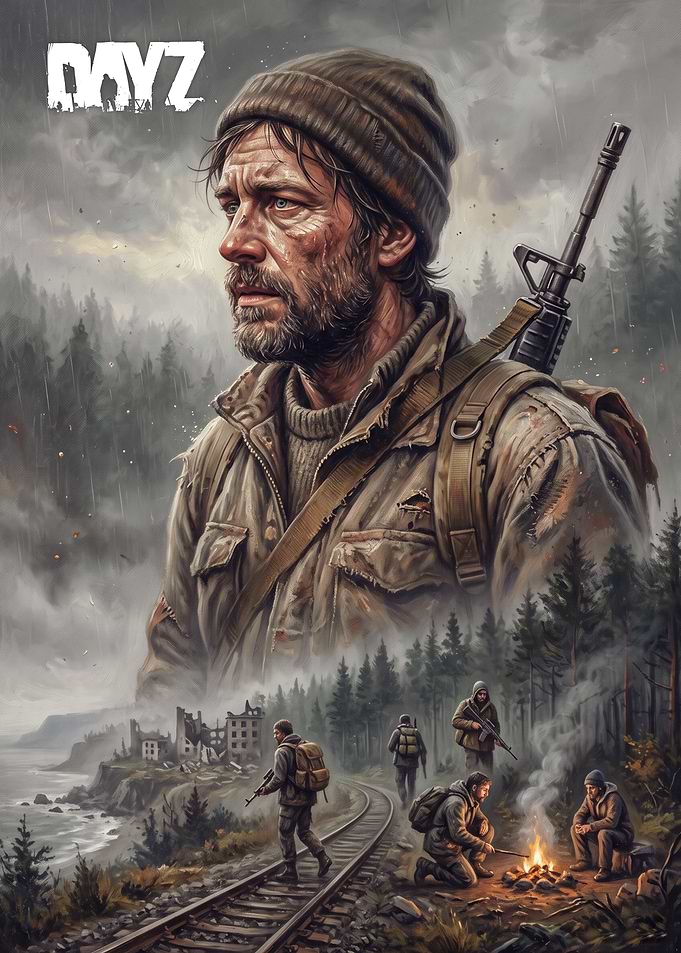 DayZ Survival Game Poster