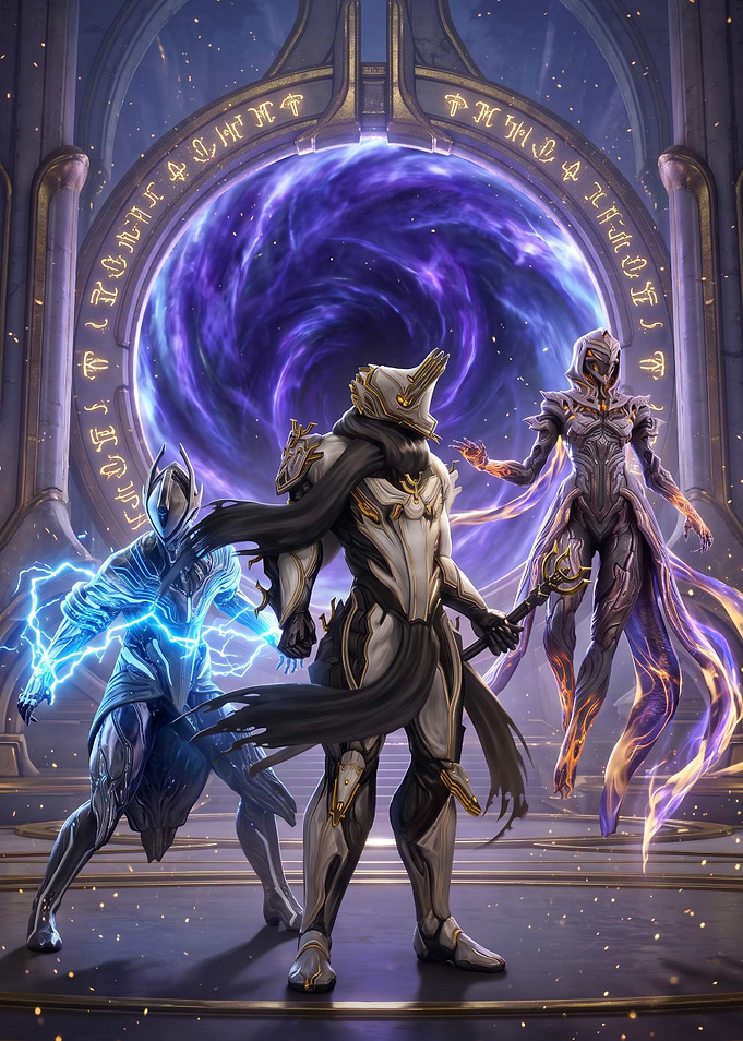 Umbra Tenno Squad Before Portal