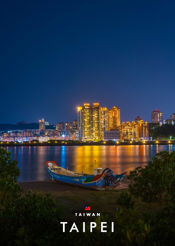 Taipei Cityscape at Night