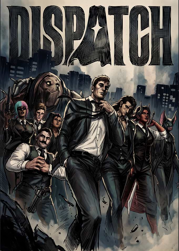 Dispatch Comic Book Cover Art
